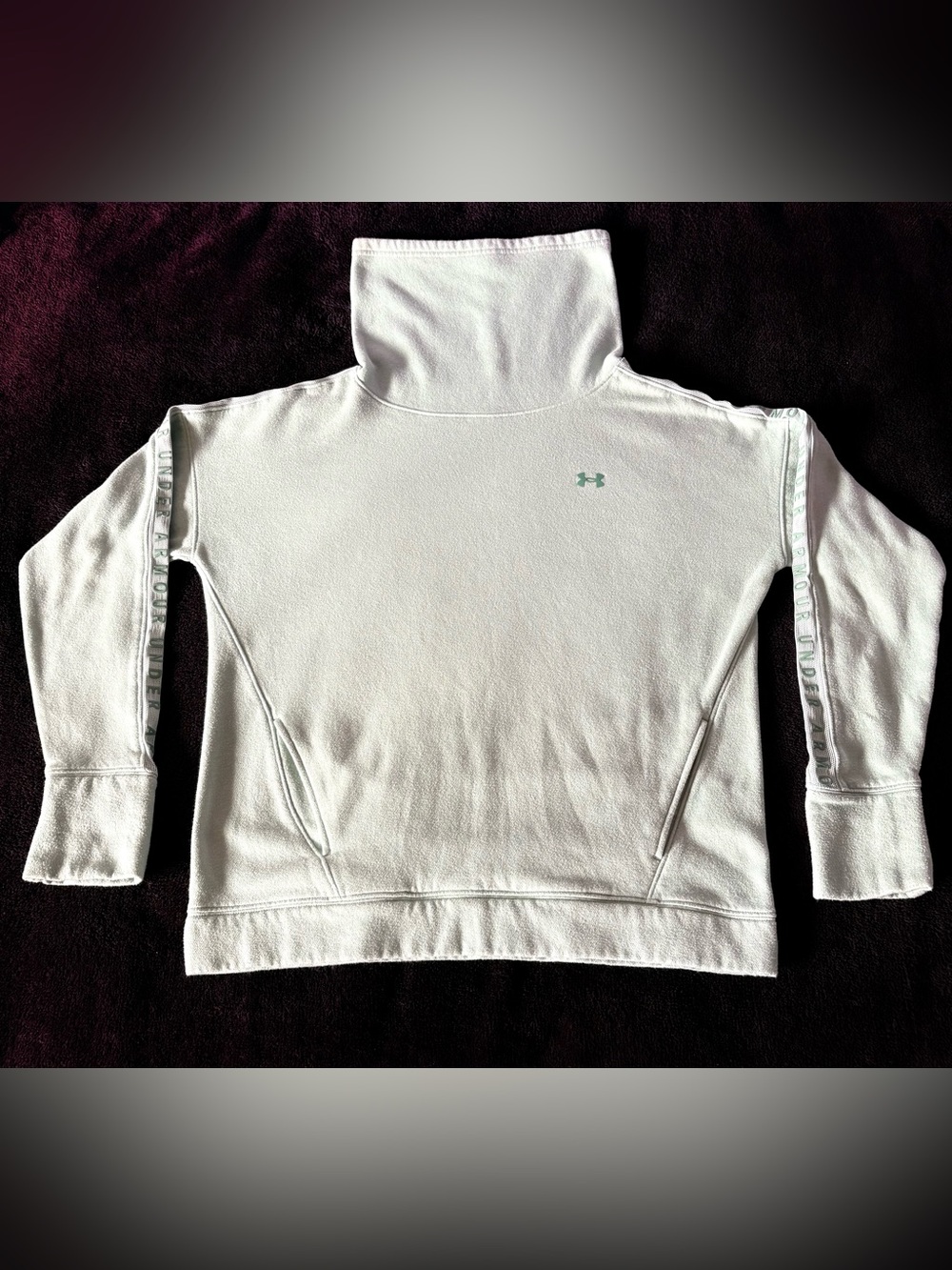 Under Armour 1357312 Rival Fleece Funnel Neck Sweatshirt size women’s small